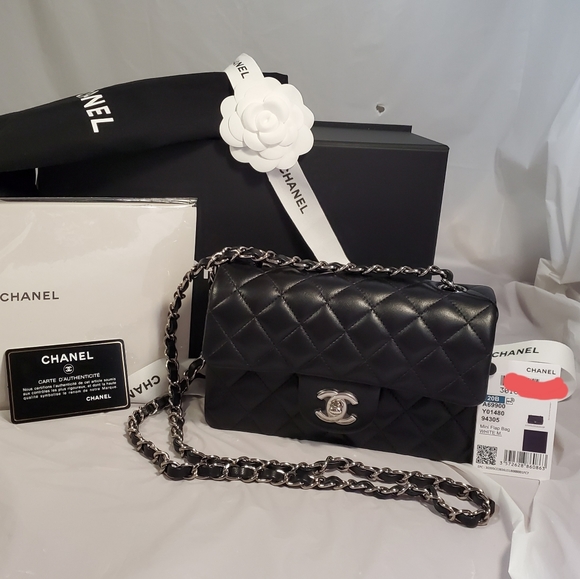 CHANEL Handbags - Brand new authentic chanel mini silver hardware